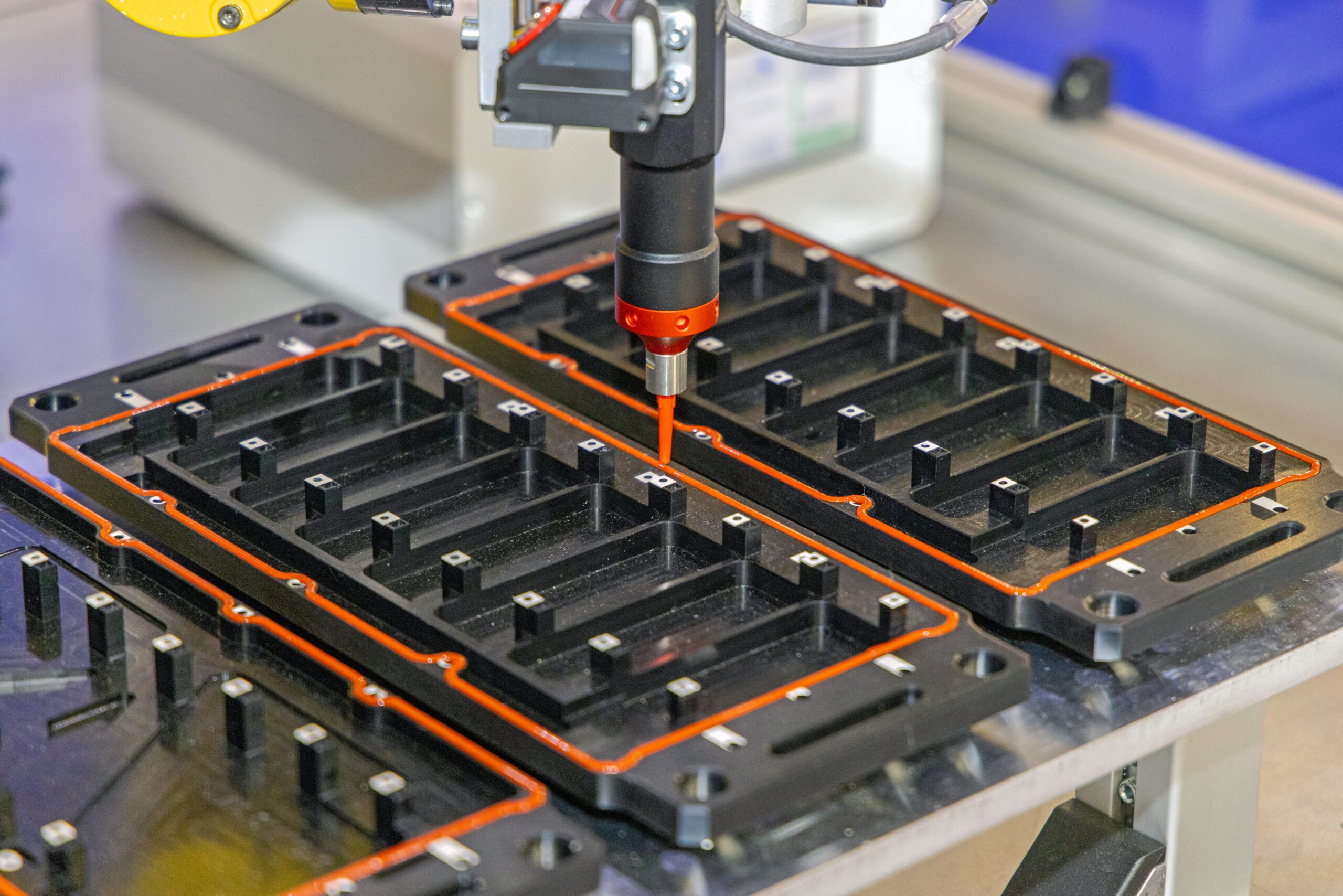 Epoxy Dispensing Robots: Structural Bonding & Potting | RBTX